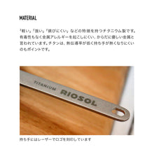 画像をギャラリービューアに読み込む, チタンフォーク&スプーンセット