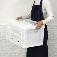 画像をギャラリービューアに読み込む, 折りたたみストレージボックス (CLEAR)