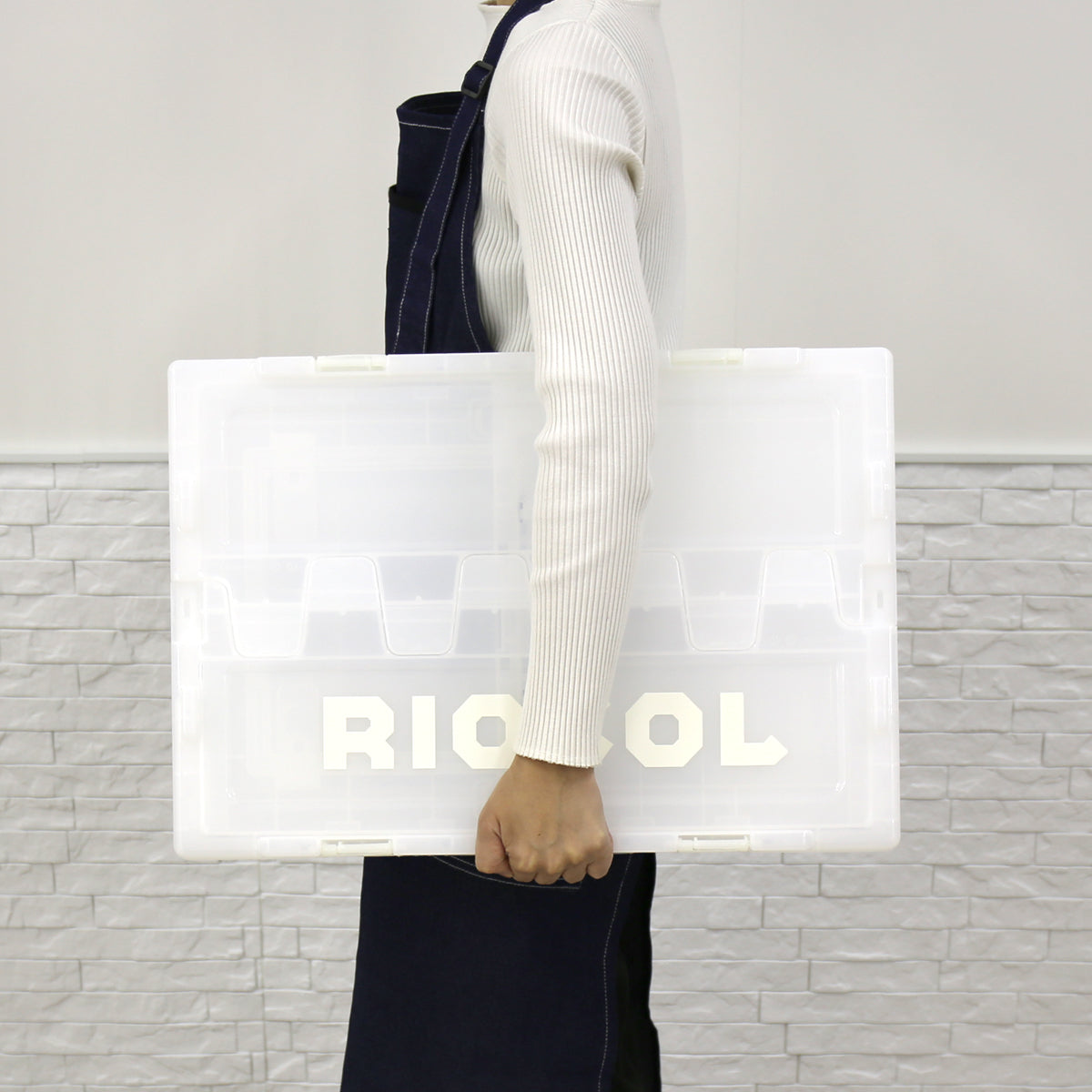 折りたたみストレージボックス (CLEAR) – RIOSOL