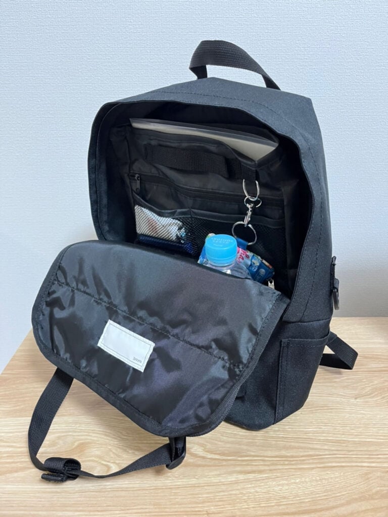 100均_リュック_型崩れ防止_レビュー, ダイソー_リュック_型崩れ防止, セリア_リュック_型崩れ防止, リュック_型崩れ_対策