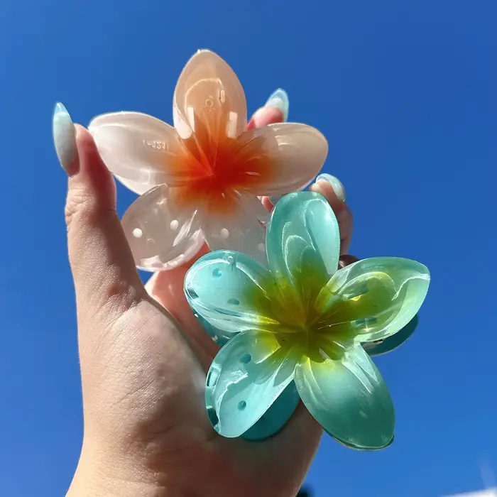 ダイソー_ハイビスカス_髪飾り_レビュー, 100均_ハイビスカス_髪飾り, 夏イベント_髪飾り_おすすめ, ハイビスカス_普段使い_可愛い
