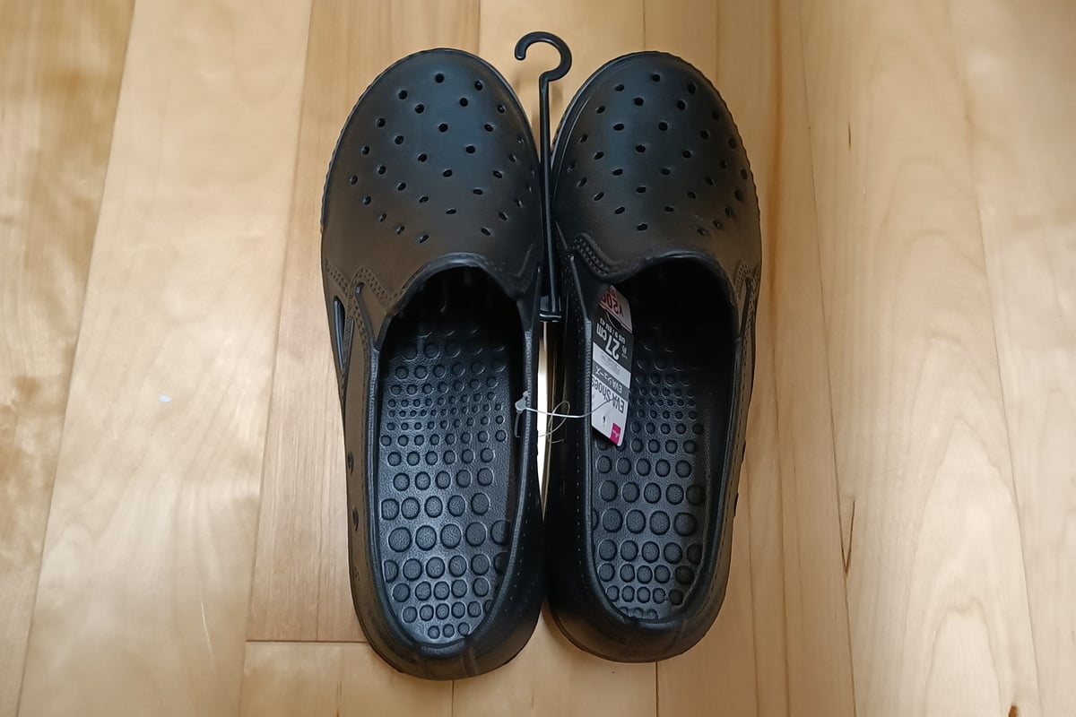 コックシューズ しまむら 買える？ 店舗レビュー 代用品 検証, コックシューズ しまむら 取扱いなし 代用品 使えるか 比較, コックシューズ どこで買える しまむら 体験レビュー 代替案