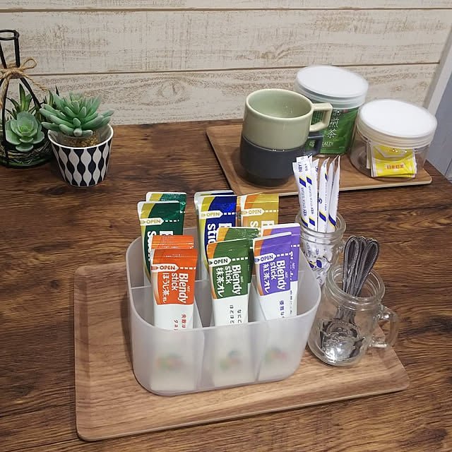 スティックコーヒー 収納 ダイソー セリア, スティックコーヒー 収納アイデア, 100均 スティックコーヒー 整理, ダイソー セリア 収納レビュー