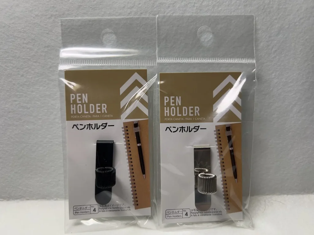手帳 ペンホルダー 100均 ダイソー セリア, ダイソー セリア 手帳 ペンホルダー 使用レビュー, 100均 手帳 ペンホルダー 本音レビュー, 手帳 ペンホルダー 使い勝手 比較