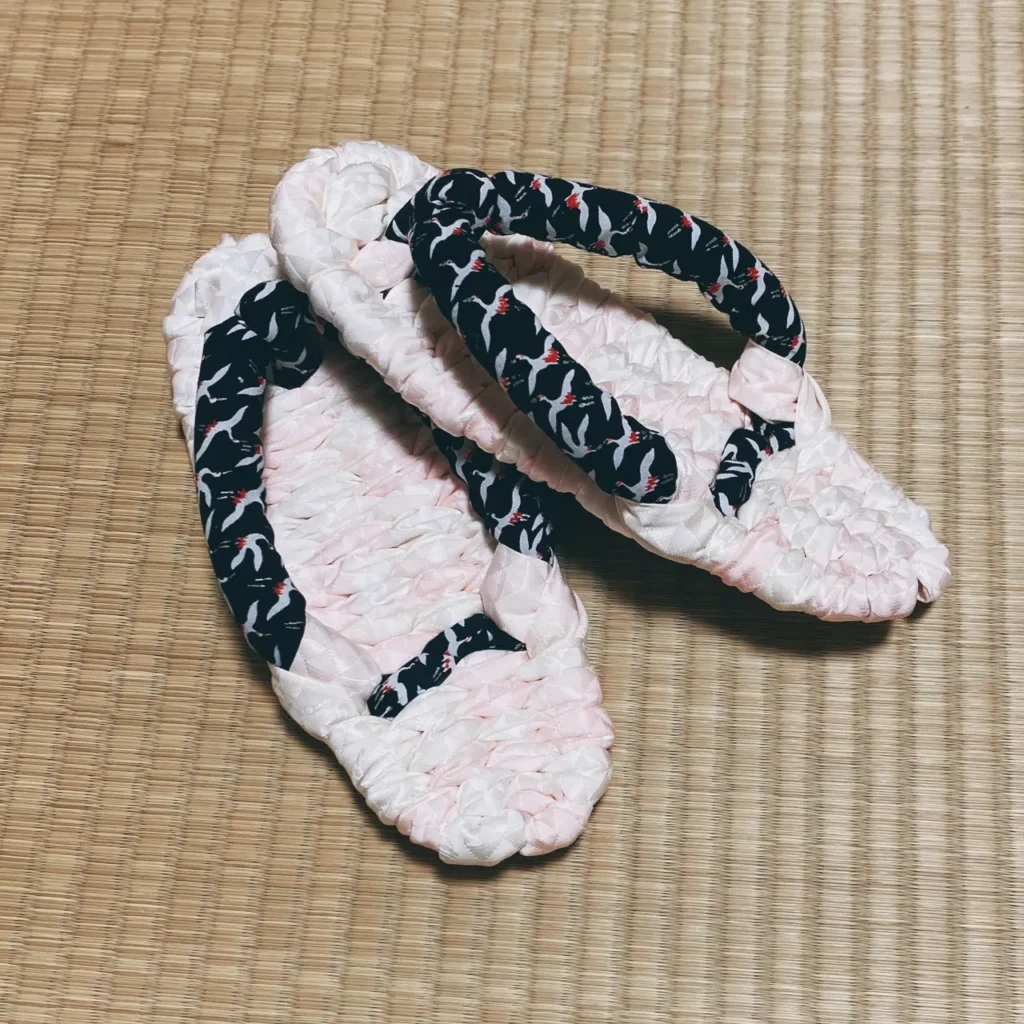 布ぞうり 100均 足にぴったり合う作り方