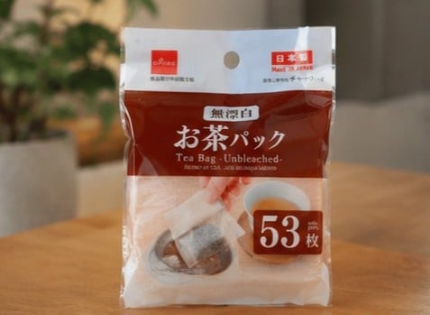 ダイソー 無漂白お茶パック